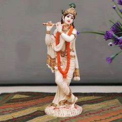 Marble Krishna Idol