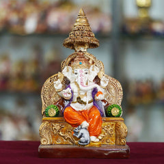 Marble Handmade Ganesh Ji Idol