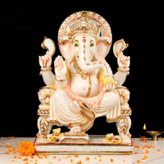 Marble Ganesh Idol