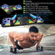 14 in 1 Push-Up Rack Board Training Sport Workout Fitness Gym Equipment Push Up Stand askddeal.com