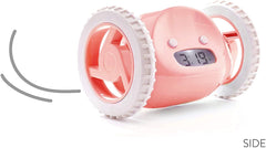 CLOCKY PVC Alarm Clock on Wheels