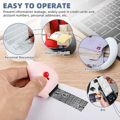Identity Protection Roller Stamp Guard Your ID Stamp Roller