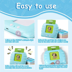 Talking Baby Flash Cards Educational Learning Interactive Toys