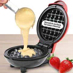 Mini Waffle Maker 4 Inch- 350 Watts: