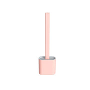 Silicone wall-mounted toilet brush